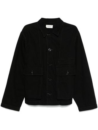 Christophe Lemaire denim jacket - unisex - Cotton - S - Black