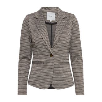 Ichi Womens Women Blazer - Beige - Size X-Small
