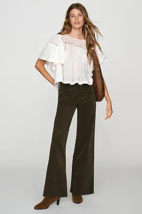 Frame Denim High-Rise Wide-Leg Palazzo Jeans