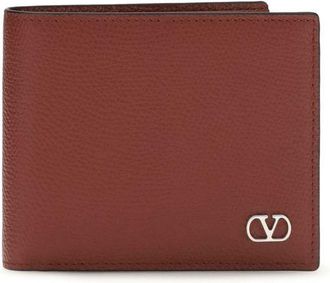 Valentino Garavani Portafoglio a libro VLogo Signature in pelle di vitello
