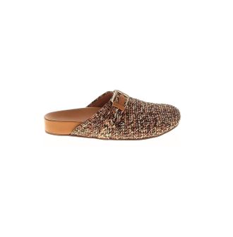 Robert Clergerie Womens Raffia Mules In Brown