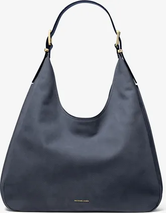 Michael Kors Nolita Large Nubuck Hobo Shoulder Bag