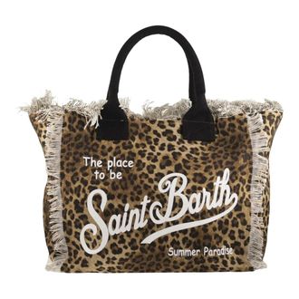 Saint Barth Tote Bags, female, Brown, Size: ONE SIZE Vanity Tote Bag
