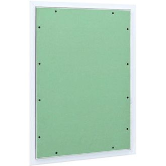 vidaXL Panel De Acceso Blanco 55 X 75 Cm Aluminio Y Pladur Vidaxl