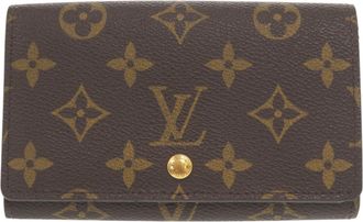 Louis Vuitton Brown Monogram Monogram Wallet (Bi-Fold) (Pre-Owned)