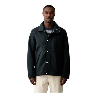Marc O'Polo Light Jassen - Heren - Zomerjassen - Blauw - L - Jassen