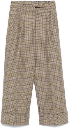 Thom Browne High Waisted Double Pleat Trouser