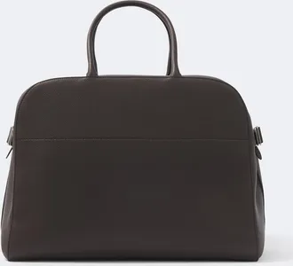 The Row Marco leather duffel bag