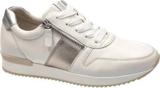Gabor 63.420.22 Nappa Satin Metallic Sneakers - Dames - Sneakers - Beige - 39 EU - Leer - Schoenen