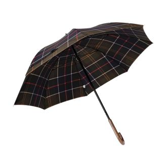 Barbour Tartan Walker Umbrella - unisex - Barbour - Umbrellas - Blue - ONE SIZE - Accessories