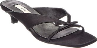 Toteme Bow Satin Sandal