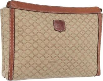 Celine Pre-owned Clutches, female, Beige, Size: ONE SIZE Pre-owned Vintage Clutch