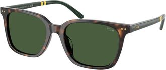 Polo Ralph Lauren Ph 4235U Zonnebril - Heren - Zonnebrillen - Bruin - 54 MM - Accessoires