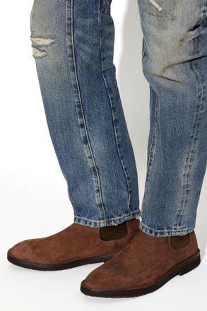 Dsquared2 Suede Chelsea Boots, Mens, Brown