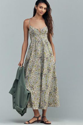 Bishop + Young Lagos Cotton Button-Front Dress