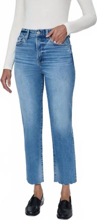 Pistola Denim Womens Charlie High Rise Straight Jean In Rhythm