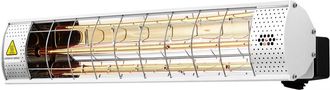 Habitat et Jardin Habitat Et Jardin - Calefactor De Infrarrojos Para Terrazas - 2000w - Plata