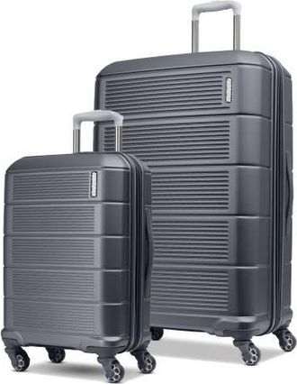 American Tourister Stratum 2.0 Hardside 2-Piece Spinner Set in Charcoal at Nordstrom
