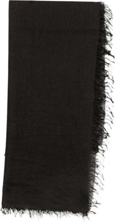 Faliero Sarti Lolly M 43078 - Dames - Zijden sjaals - Zwart - ONE Size - Kasjmier - Accessoires