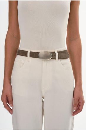 LaMarque Marbella | Suede Belt in Steel Grey at Nordstrom, Size X-Small