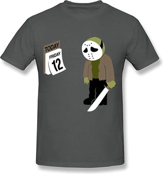 Rive Mens Friday of 12Th T Shirt Grey XXL