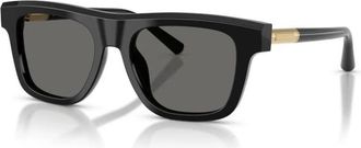 Dolce & Gabbana Dg 4521 Zonnebrillen - Heren - Zonnebrillen - Zwart - 52 MM - Accessoires