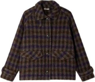 Sessun Lee Valley Jas - Dames - Winterjassen - Veelkleurig - M - Wol - Jassen