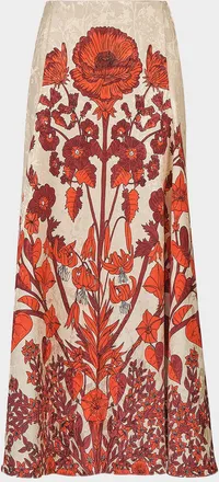 Johanna Ortiz Encanto De Isla Ankle Skirt