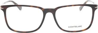Montblanc Occhiali rettangolari - Marrone