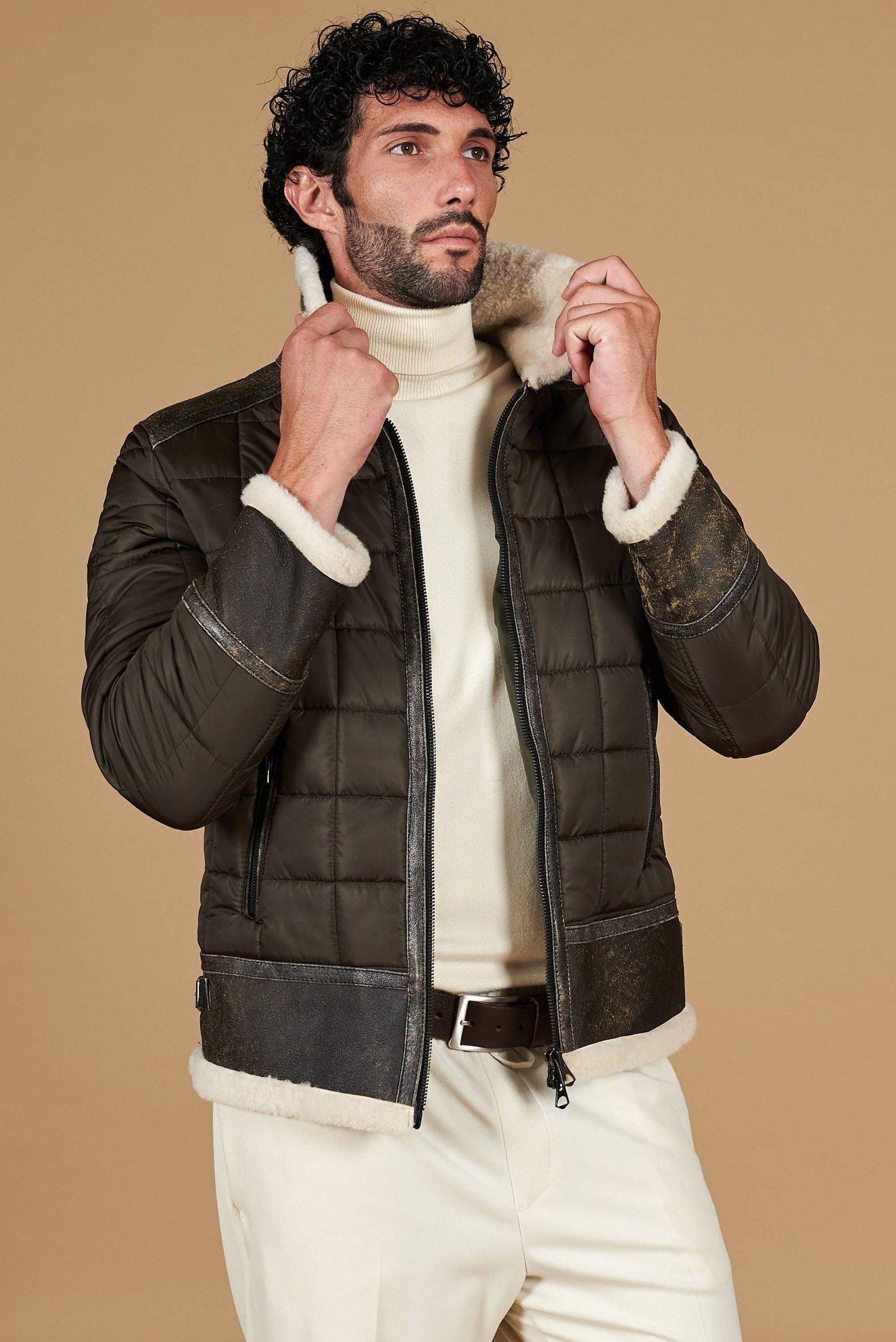 Giubbotti Invernali Giacca Pelle Annarita N Giubbotti In Pelle