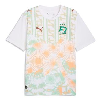 Puma Ivory Coast 2026 Away Jersey PUMA White Warm Chestnut 783188-02