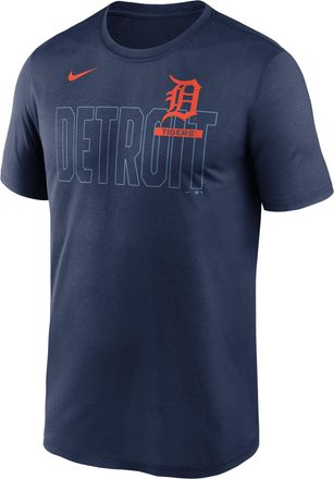 Nike Detroit Tigers Knockout Team Legend Nike Mens Dri-FIT MLB T-Shirt in Blue | NKGK44BDG-HMW