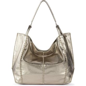 The Sak Los Feliz Large Tote Leather Bag in Pyrite at Nordstrom