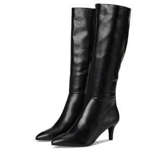 Dolce Vita DV by Dolce Vita Alabama Boots Womens Black Pointed Toe Kitten Heel HAWK2669