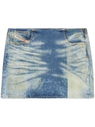 Diesel De-Pra mini-rok - Blauw