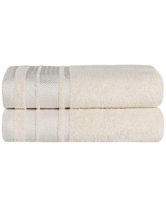 Superior Hays Cotton Solid Absorbent Medium Weight Bath Towels Set