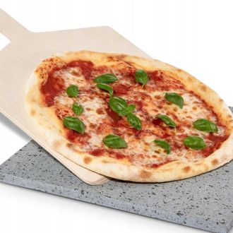 OEM Piedra Volc&aacute;nica Para Pizza Del Etna 38x32cm + Cuchara