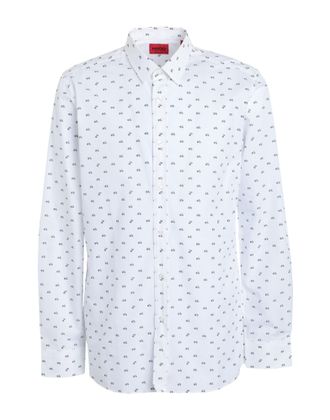 Hugo boss white shirt sale hotsell