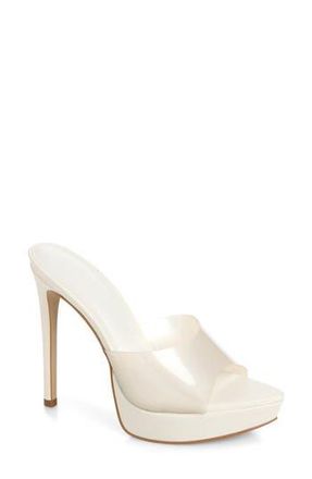 Steve Madden Motel Stiletto Slide Sandal in Ivory at Nordstrom Rack, Size 9.5