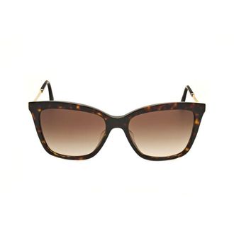 Bulgari Ladies Brown Cat Eye Sunglasses 0BV8257F-504/13