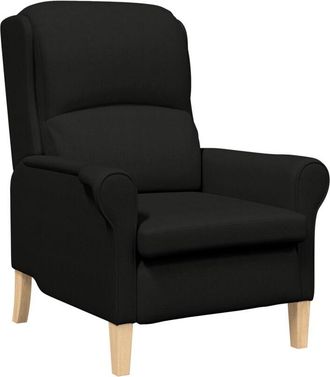 vidaXL Armchair Black 76 x 94 x 102 cm Sharpa Fabric vidaXL