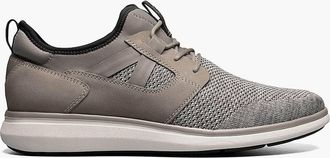 Florsheim Mens Venture Knit Plain Toe Lace Up Sneaker In Gray