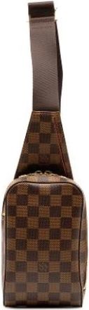 Louis Vuitton Pre-owned Cross Body Bags, female, Brown, Size: ONE SIZE Pre-owned Geronimos
