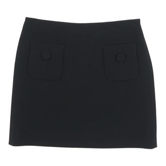 Max Mara Short Skirts, female, Black, Size: 2XS Pagine Mini Skirt