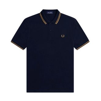 Fred Perry M3600 Polo - Heren - Tops - Blauw - Maat: 2XL Katoen