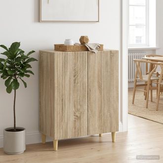 vidaXL Vidaxl Credenza Rovere Sonoma 66 X 34,5 X 90 Cm Legno