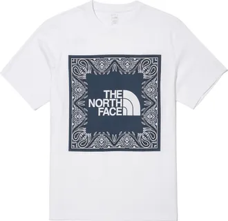 The North Face SS22 Big Logo Bandana T-shirt White NT7UN29B