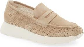 Paul Green Alexa Platform Loafer in Grain Soft Suede at Nordstrom Rack, Size 10Us / 7.5Uk