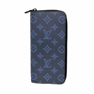 Louis Vuitton Navy Long Wallet (Bi-Fold) (Pre-Owned)