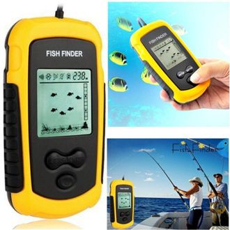 Trade Shop Trade Shop - Fishfinder Sonar Sonda Portable Agua Dulce Pesca Agua Salada Fish Finder